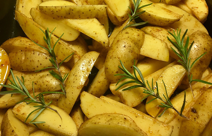 Grill-Kartoffel