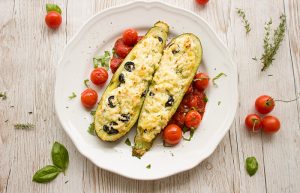 zucchini-gefüllt